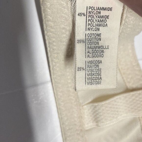 La Perla Floral Applique Embroidered Strap Underwire Demi Bra Sheer Unlined 34B - Picture 7 of 14